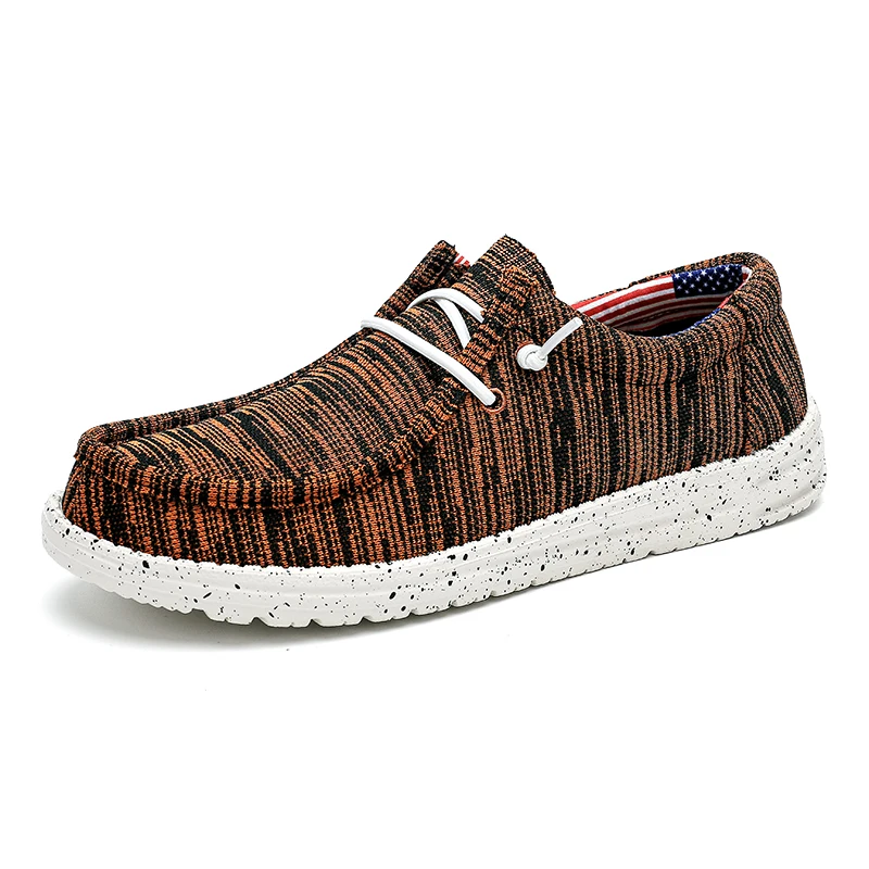 Muži tenisky mokasíry Príležitostné plátno Espadrilles topánky Summer Man New Fashion Canvas Ochliať Sätkové byty