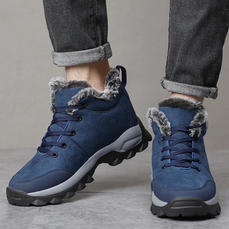 Muži tenisky Muž turistické topánky Outdoor horské topánky lezecké topánky Zapatos de hombre zimné topánky