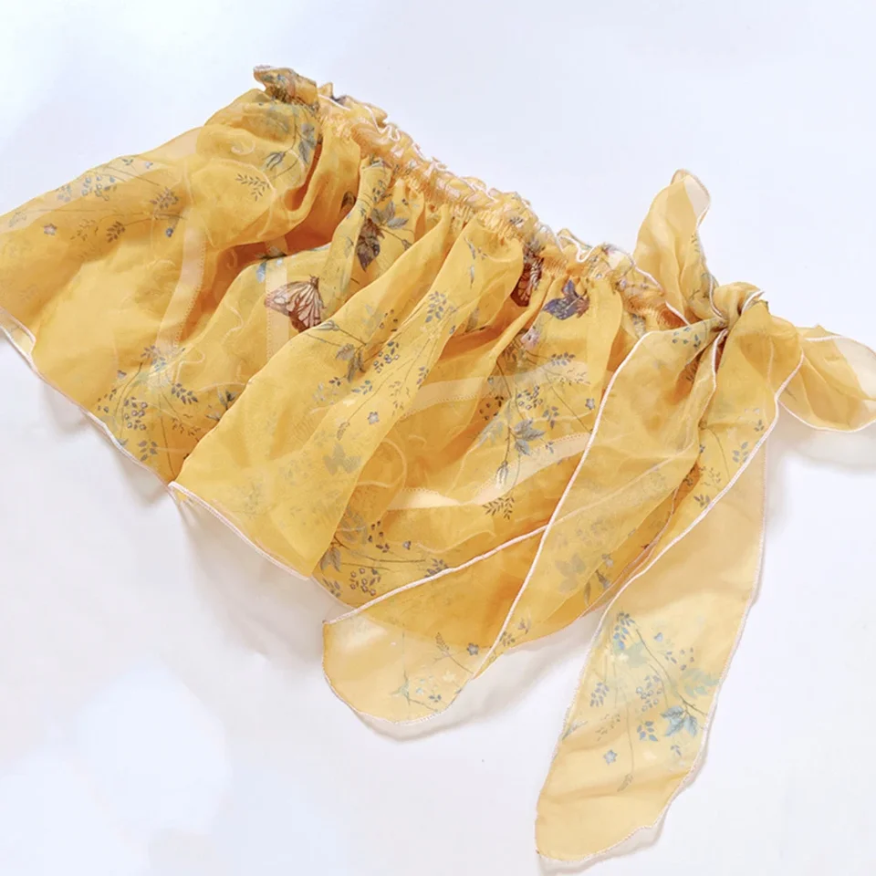 Muži Ženy Pár spodnej bielizne Crotchless Laceup Tencel Chiffon Soft Soft Antique Style Low PAist Simple Briefs Sissy Underpants