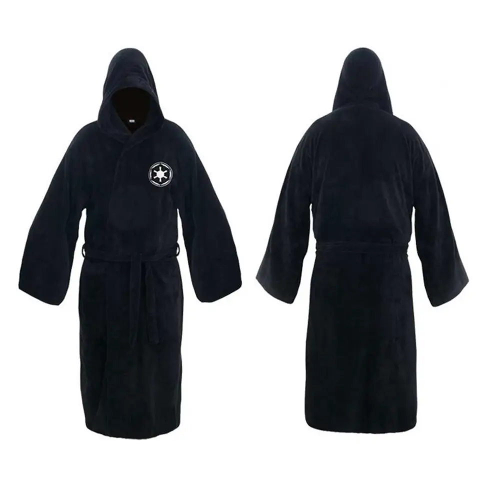 Muži župy štýlové jesenné zimné muži Nightgown ColdoProof Star Pattern Nightgown Bupe pre dom