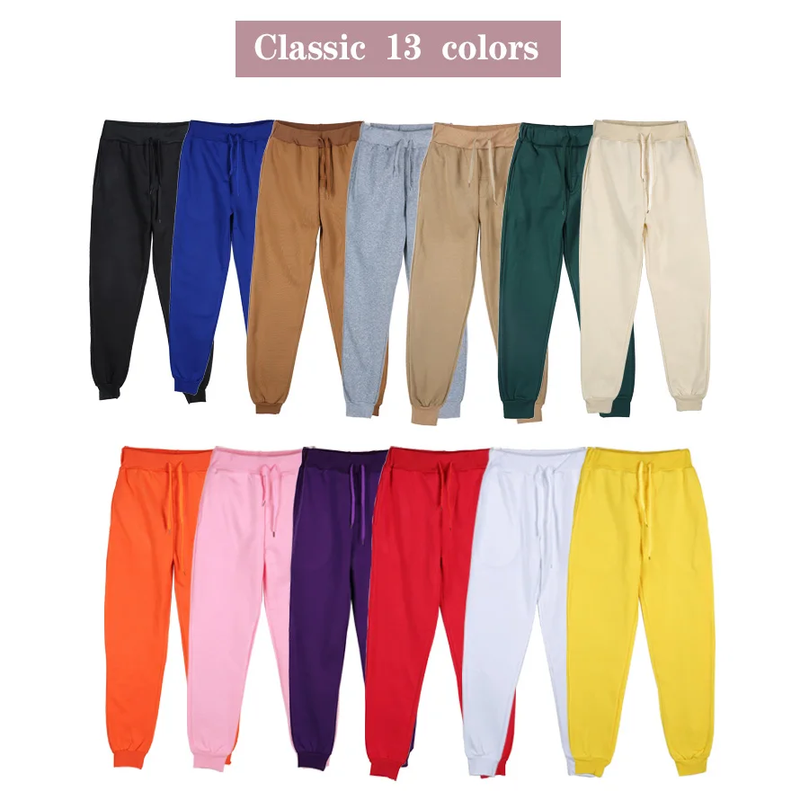 Mužské nohavice Jeseň a zima nové v pánskych oblečení Príležitostné nohavice Sport Jogging Tracking Streatpants Harajuku Streetwear Pants