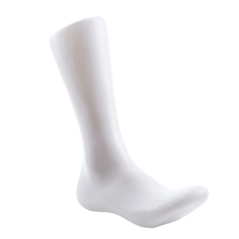 Mužské nohy nohy nohy Foot Mannequin Sock Displej formy krátke pančuchy, samec