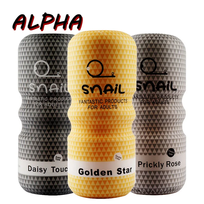 Mužský mäkký gumový slimák Climax Plant Cup Cup ústa Masturbátor Manuál Tréner True Yin Invertted Fold Upľavenie dospelých sexuálnych hračiek