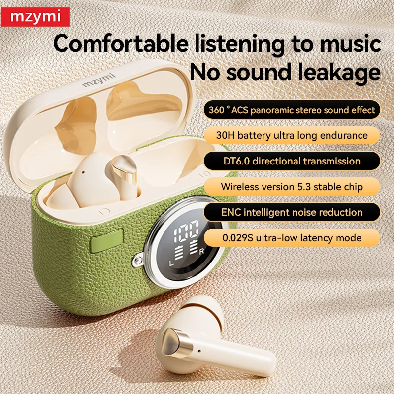 MYMI M88 ANC+ENC Wireless Earbuds Bluetooth5.3 slúchadlá v dotykovej obrazovke OEM redukcia hluku Sport Sport pre Xiaomi