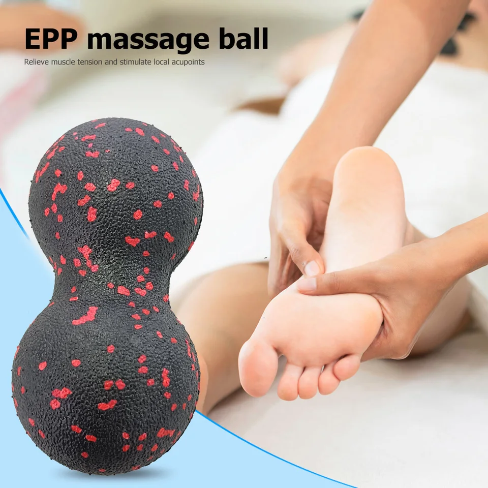 Myofascia masáž loptička arašidová masážna guľa Lightweight EPP jogu svalové svaly Relaxér hlboký masáž masáže Masáž Masáž Zbavte bolesti svalov