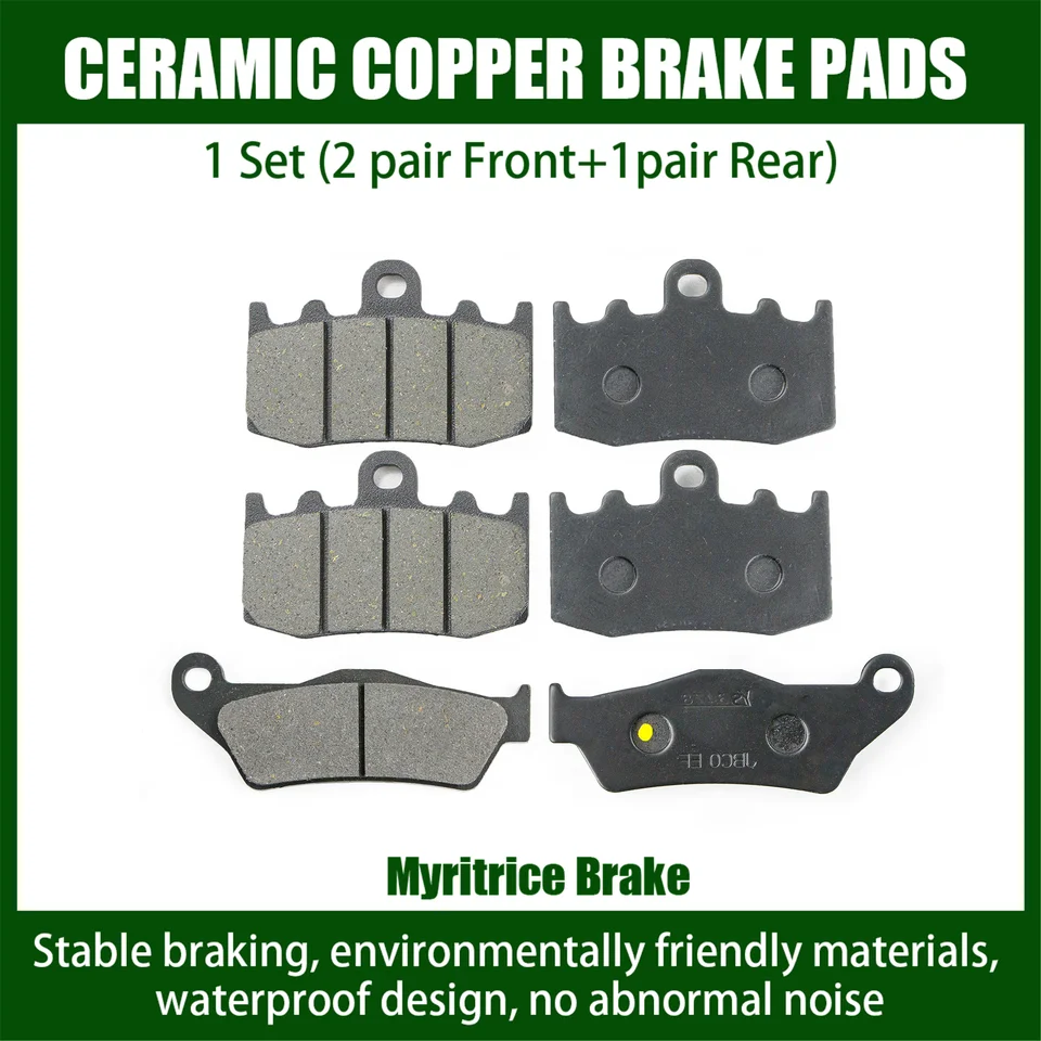 MyRitrice Fit for BMW prednej zadnej brzdovej podložky HP2 Megamoto R1100S R1150GS R1150RT R1200S R1200GS R1200ST K1200S K1300S K1300GT