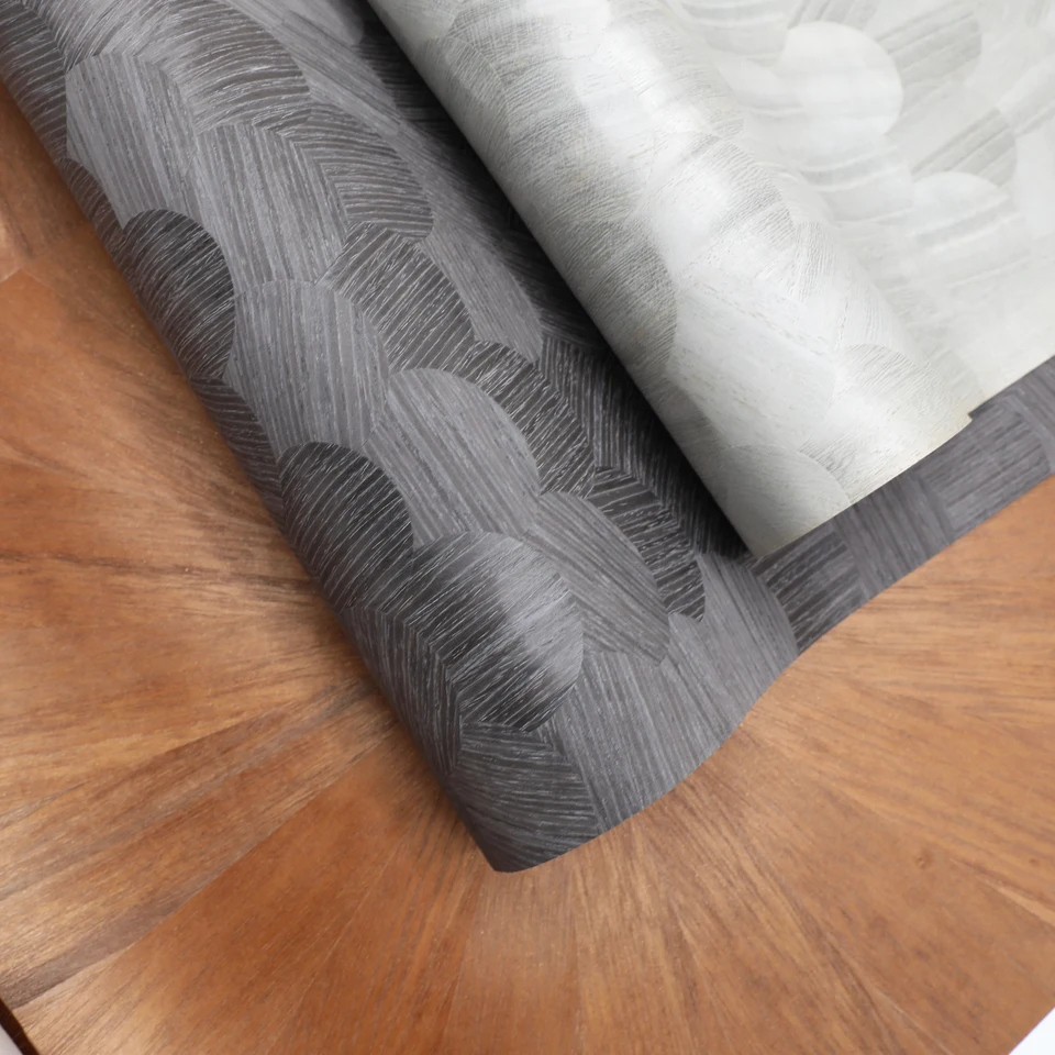 MyWind nový dizajn Prírodná tapeta ručne vyrobená vzorová kolážová dýha drevená stena obálky pre domácu dekoráciu