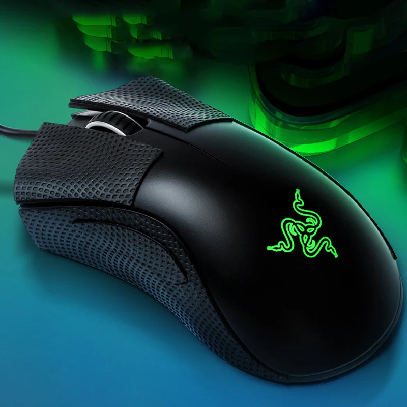Myš na nálepku proti sklzu myši Mous Grip Tape Ručne vyrobená nálepka Non Smyck Salk Pot pre Razer Deathadder Essential/V2 X Hyperspee