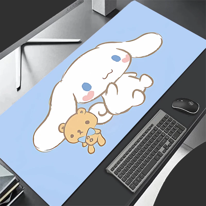 Myšová podložka Väčšie 900x400 rýchlosti Mini počítačové klávesové podložky Cinnamoroll Desk Mat Gaming Accessories Domov Kawaii MousePad For LOL