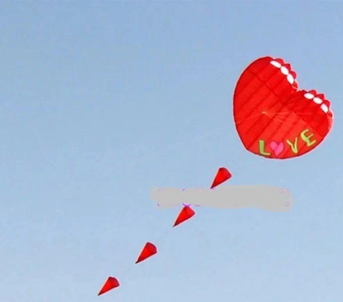 mäkké draky láska srdce Soft draci alebo dospelí Sing Drace Single Line Drace Aircraft Lietajúce vonkajšie hry záhradné dieťa vonkajšie hračky