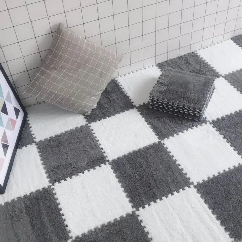 Mäkké plyšové dieťa Play Mat Eva Foam