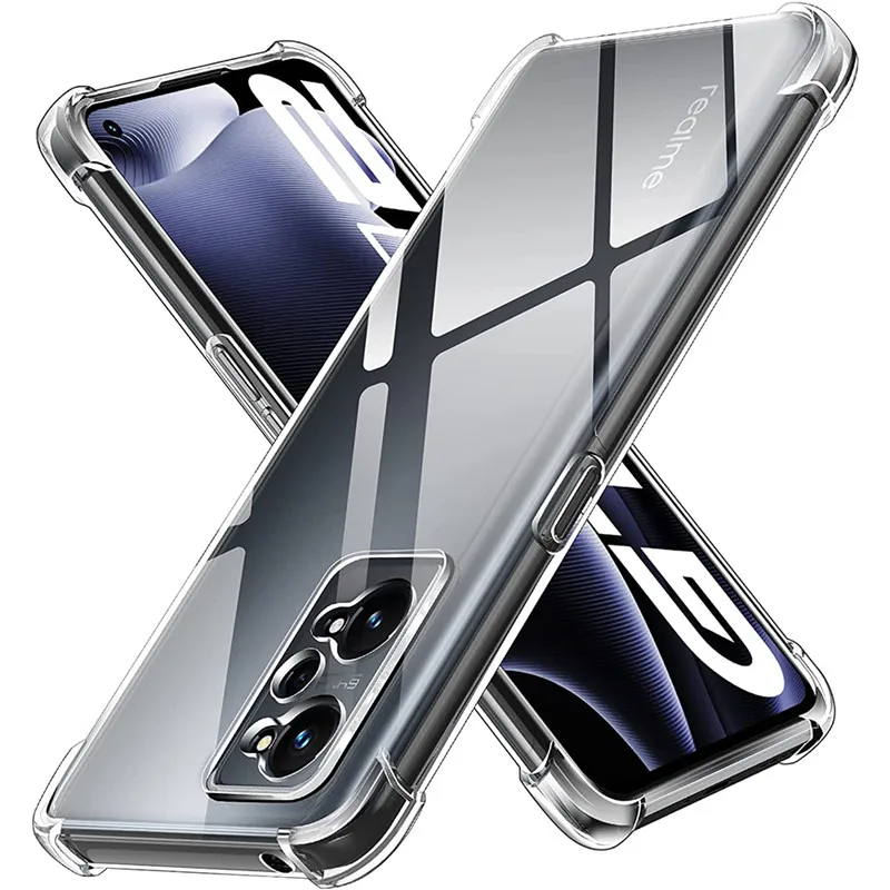Mäkký pokryt TPU pre Oppo Realme GT NEO 2 2T 3 Q3 Q3S X2 PRO 4G 5G Case pre Realme GT Master Edition Narzo 50A C3 C35 Coque