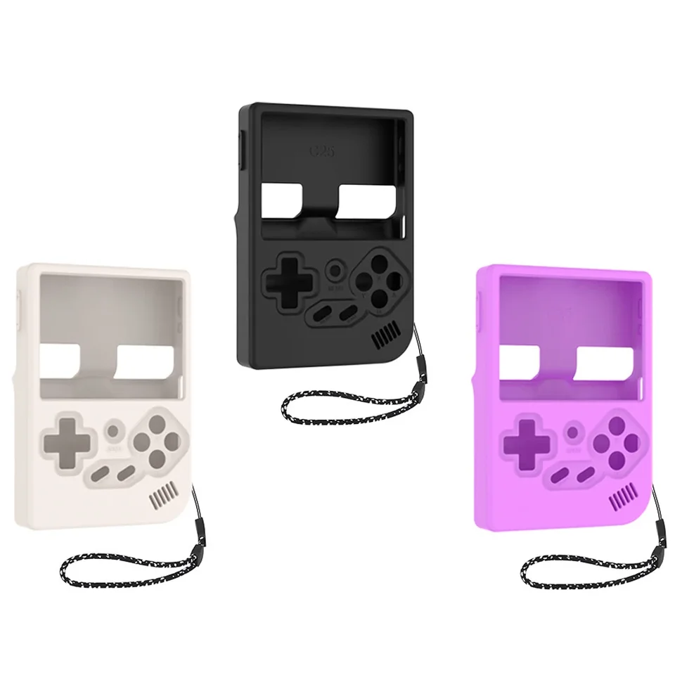 Mäkký silikónový puzdro pre Anbernic RG35XX Game Console Drop-odolný ochranný kryt proti šokom pre Anbernic RG35XX Plus príslušenstvo