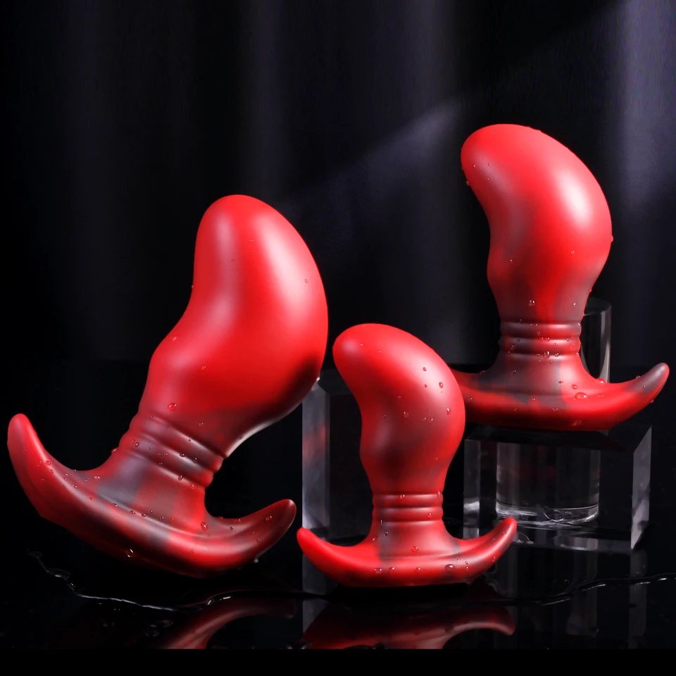 Mäkký silikónový zadok masturbácia Análny dildo prostata Massager g-spot erotické sexy hračky pre mužov