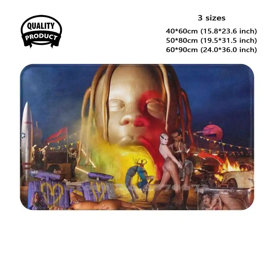 Mäkký vankúšový domáci koberec dvere koberec koberec Hiphop hiphop drake lil uzi vert kanyewest rapper migos travis