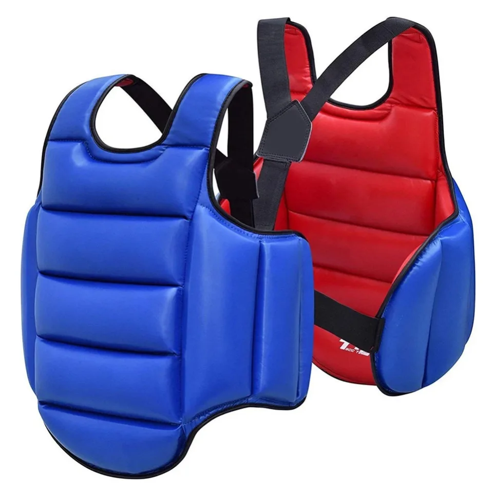 Mäkký výcvik Uniforma pre Taekwondo Target Boxing Equipment Red/Blue/Black/Grey Chráni bojové umenie Vest Unisex Foam