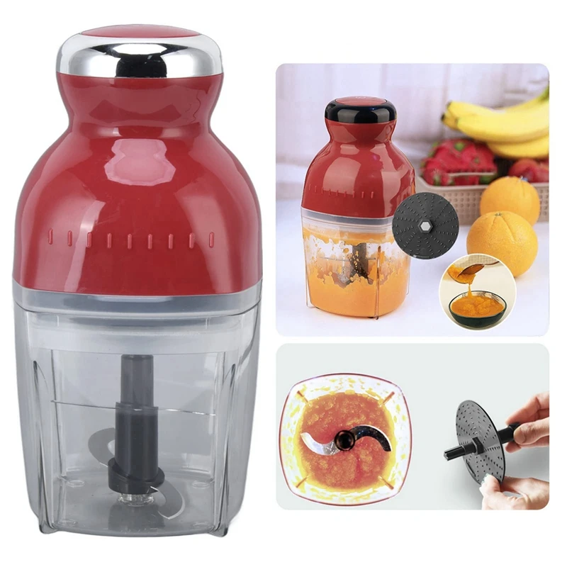 Mäsový vrtuľník, spracovateľ mäsa Ergonomický dizajn ABS Nerezová oceľ 500 ml kapacity pre kuchyňu pre domácnosť