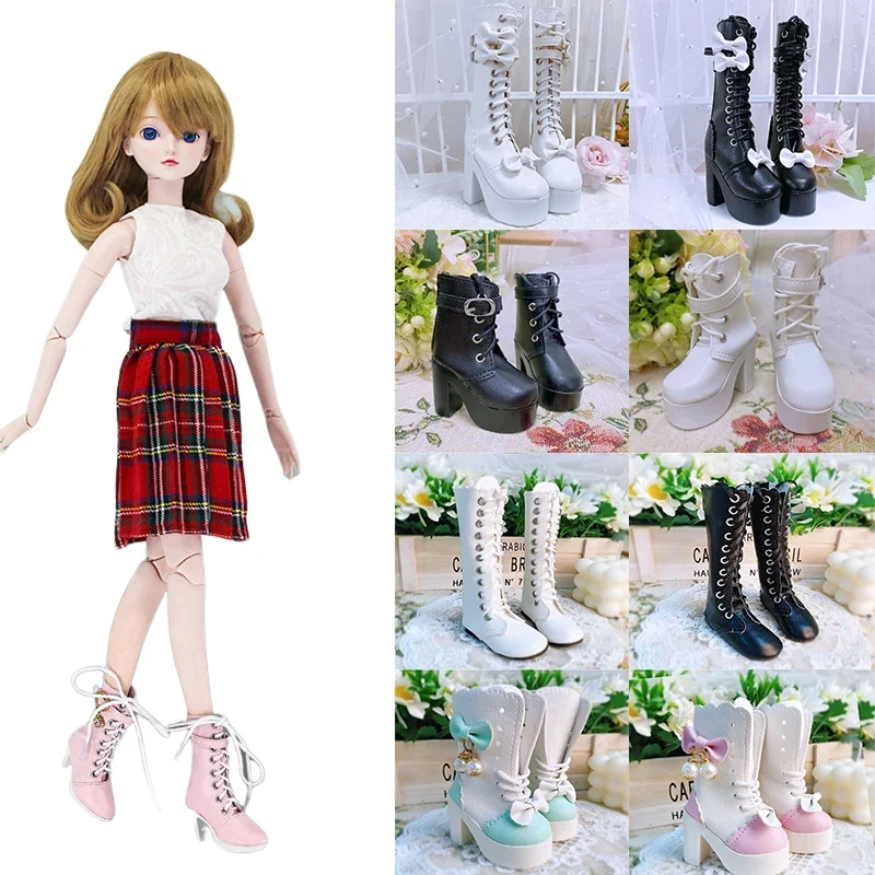 Móda 60 cm topánky na bábiky topánky bjd bábiky topánky 7,5 cm nohy nosiť topánky hračky pre bábiky Girl