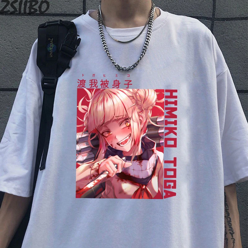 Móda hitiko toca Vytlačené tričko s krátkym rukávom Anime pre ženy letné letné tričká Kreatívne personalizované TEE Tops