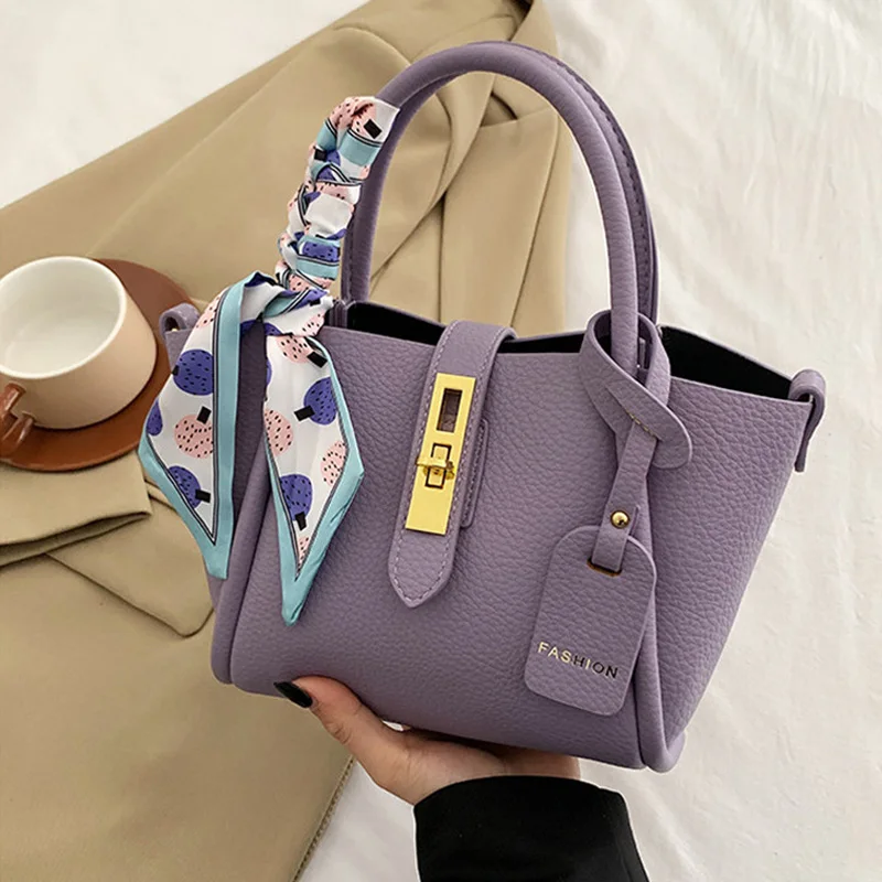 Móda Kórejské tašky pre ženy Dievčatá Kabelky Crossbody Square Bag Roztomilé ručné kabelky Dámske kožené bočné kancelárske vrecko Doprava zdarma