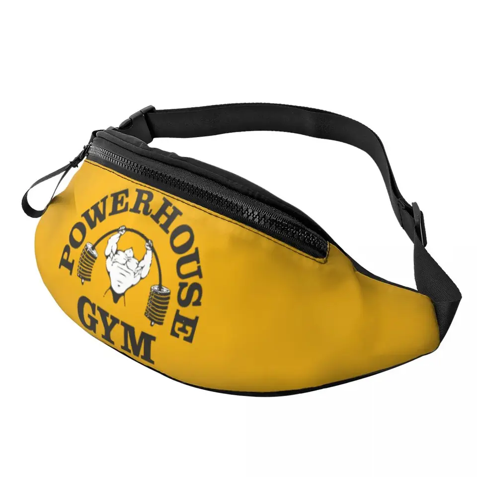 Módna fitnessová energetická telocvičňa Fanny Balenie pre cestujúcich Ženy Men Kulturisty Powerlifter Crossbody Waist Bag Pleast Peniaze na puzdro