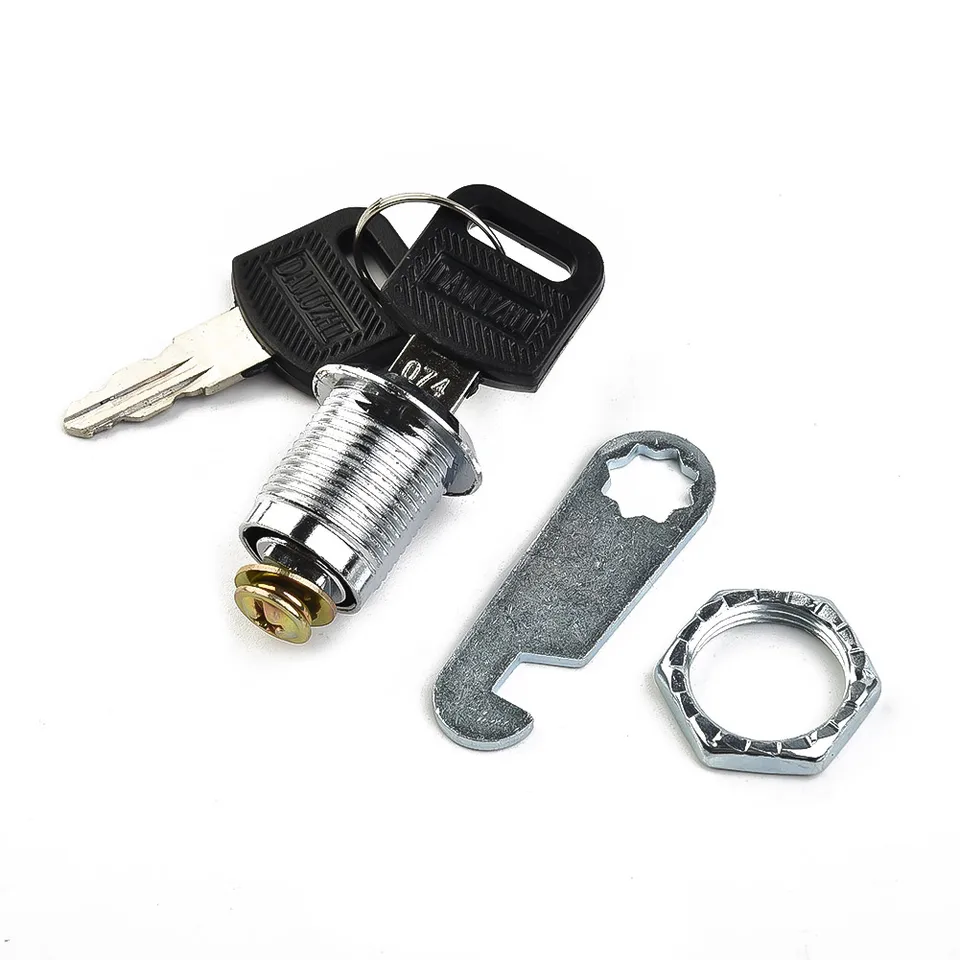 Módna horúca poštová schránka Lock Box Lock Box Hook Lock Elements 16/20 Súbor 16/20/25/30 mm kľúč 2 CAM-LOCK Šatník