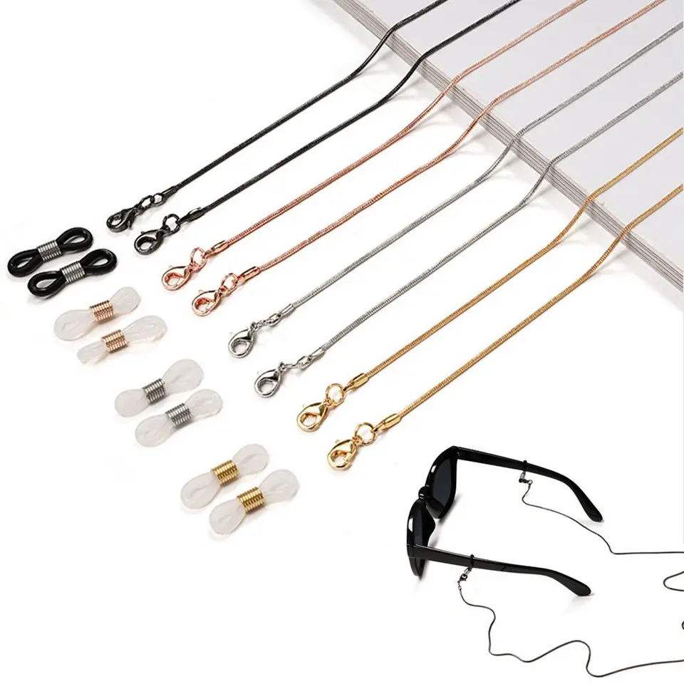 Módna maska ​​Lanyards Crck Chain Gula