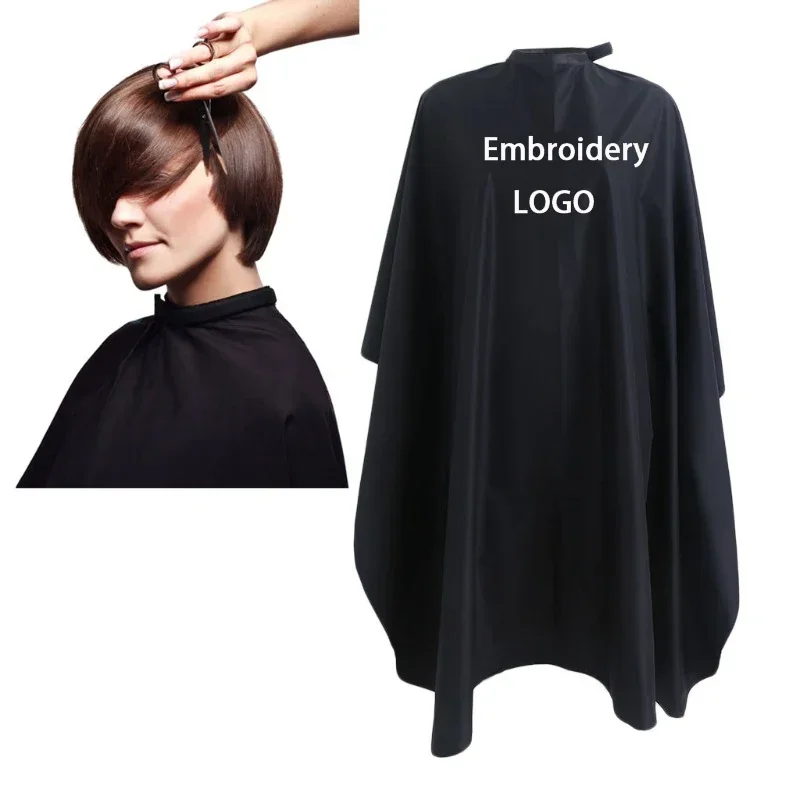 Módna vlastná holičstvo logo Logo vodotesné kaderné kaderníctvo Salon Cover Cover farebný vlasový prach Proof zásterový štýl