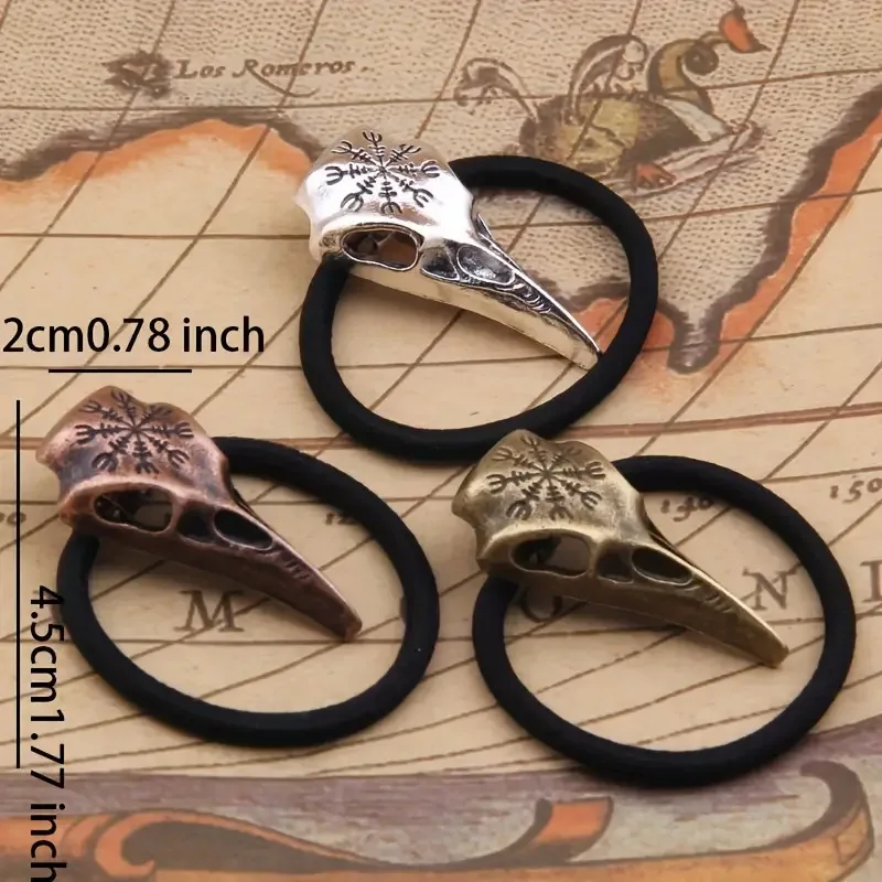 Módne a vynikajúce nové retro vikingové vraky Punk Hairband Hair Tet pre ženy všestranné šperky