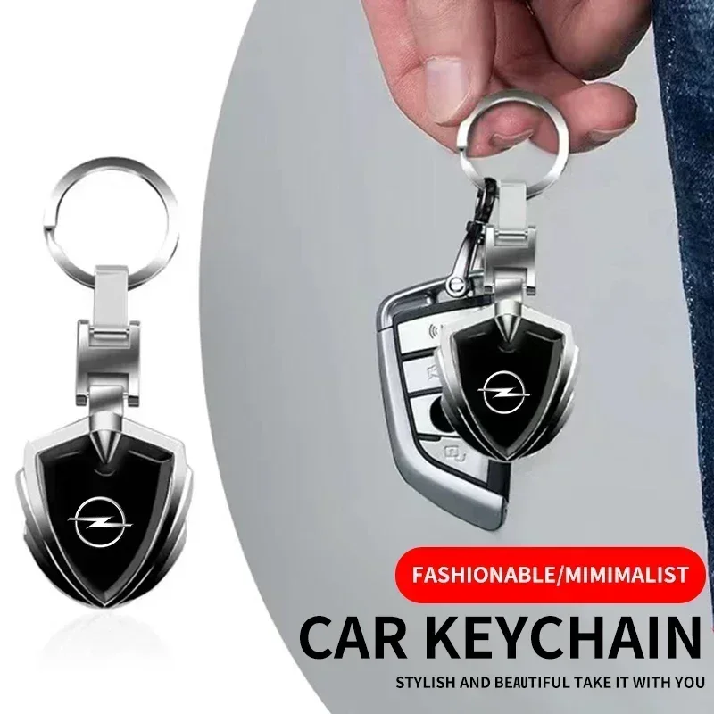 Módne autá Emblem Metal Keychain 3D kovové krúžky kovov pre Opel insignia Astra Hgj Antara Vectra Vivaro Corsa CD Zafira B