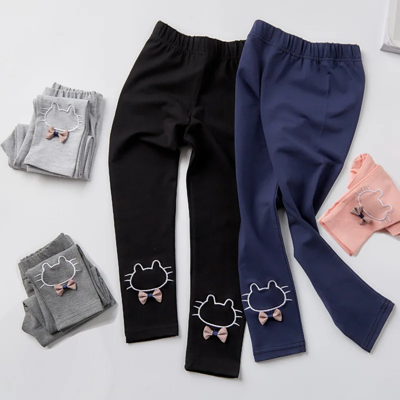 Módne deti legíny Dievčatá Slim Bottoms Leggings