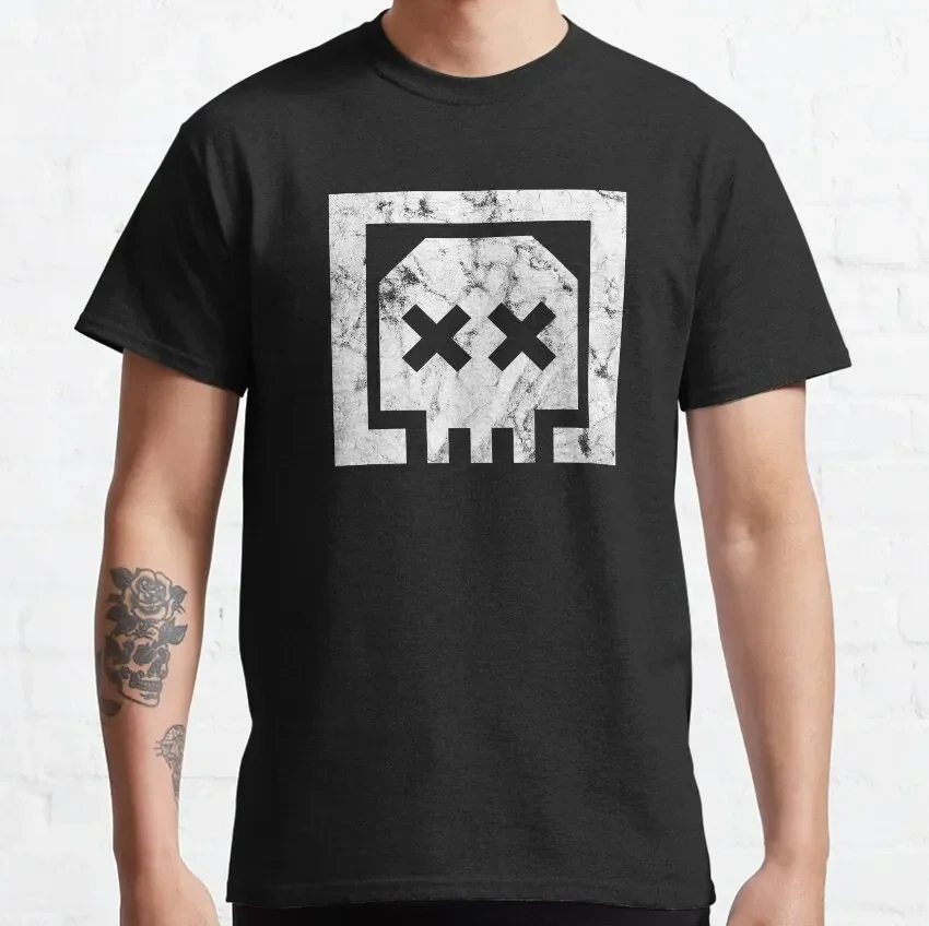 módne manga vrchol legendy Death Box Banner Smrť lebka Revenant Game tričko pre mužov 100% bavlnené vrcholy vintage grafické tričko