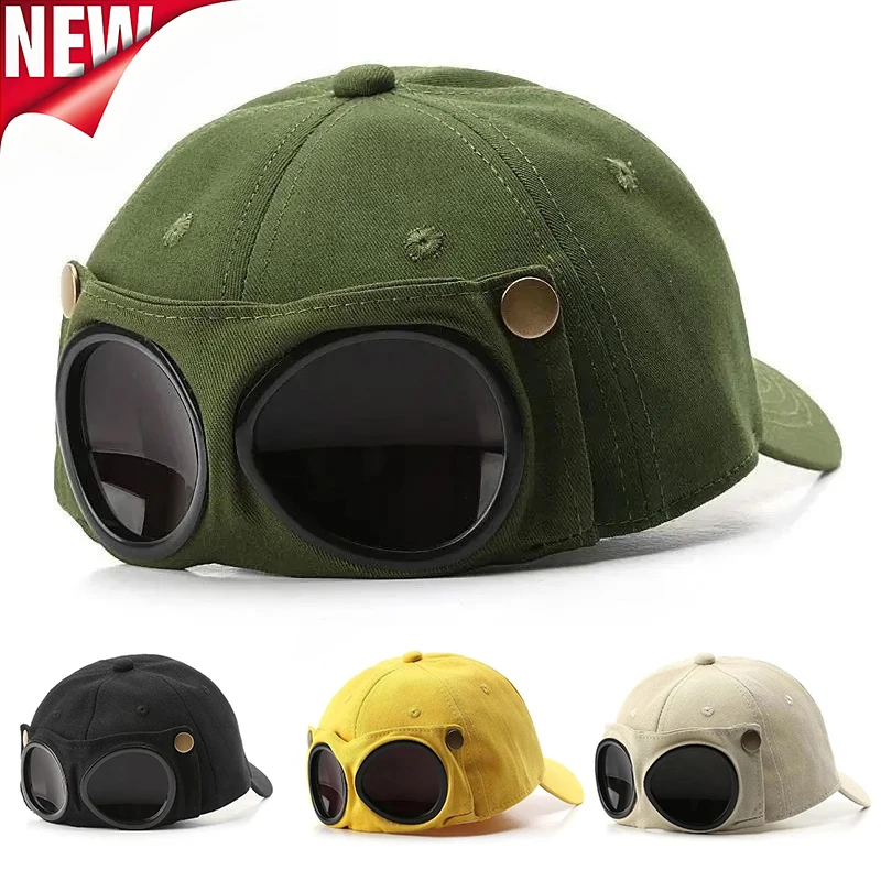 Módne okuliare baseballová čiapka chvála lietajúca čiapka unisex osobnosť Outdoor horolezecká rybárska čiapka Mužský slnečný klobúk slnečný klobúk