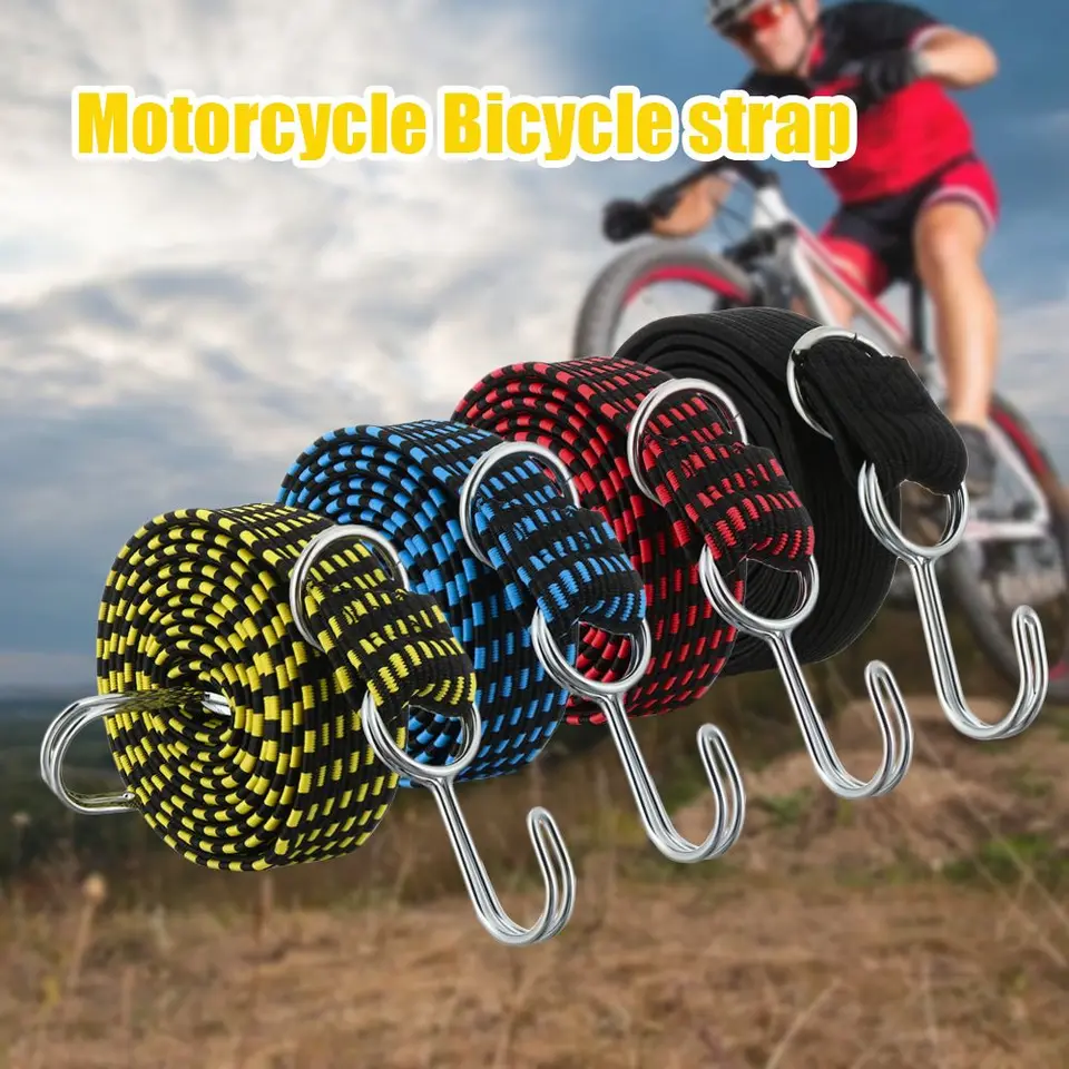 Módne pevné pásové bicykle Rany kravaty batožinové šnúry háčiky s batožinovým strešným stojanom na bicykli remienok