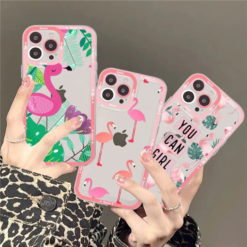 Módne plameniak telefónny puzdro pre Redmi 7 8 9 A pre Redmi Note 5 7 8 9 10 11 Pro Max 4G 5G Funfas