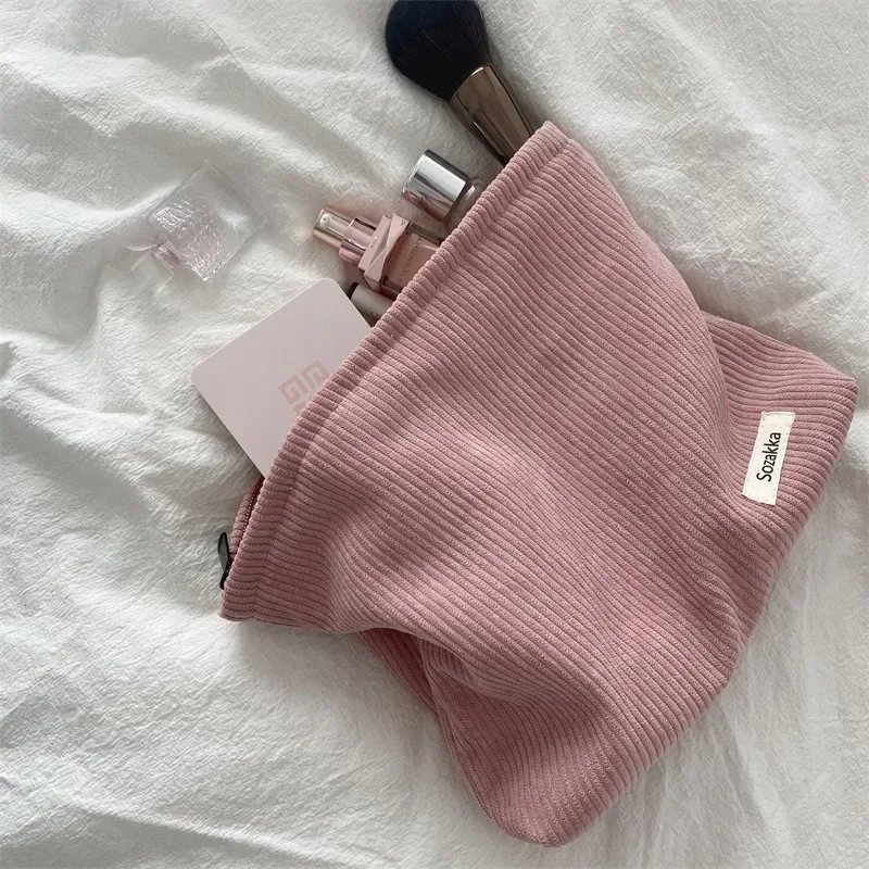 Módne ženy sladké kozmetické tašky make -up veľkú kabelkovú tašku na zips