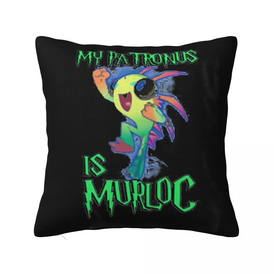Môj patrón je Murloc Youth Street Style Prispôsobený značka Men Lacný predaj Mnoho farieb Značka Prispôsobená vankúš
