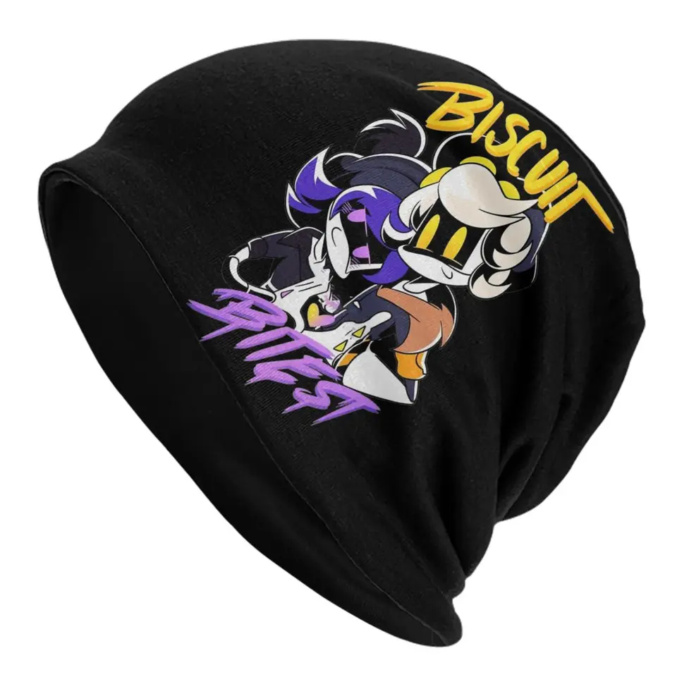 N a Uzi Biscuitbites vražda Drones Bonnet Hats Knit Hat Vintage Outdoor lebky Čiaty čiapky klobúky Pánske multifunkčné čiapky