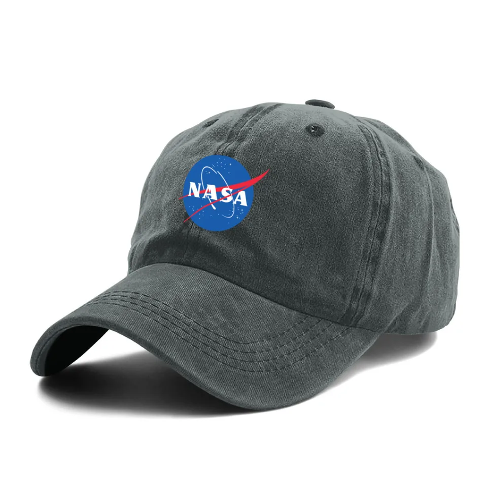 N-NASA Fashion Baseball Cap Outdoor Caps Suncreen Hat Hip Hop Tide Tide Snapback Hats Nastaviteľný kovboj