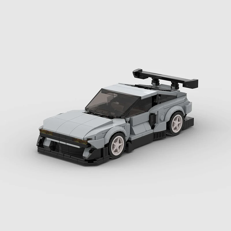 N-VISION 74 MOC Speed ​​Speed ​​Champions Super Race F1 Building Block Block Block Racing Vianoce Deň vďakyvzdania Darček City Technical