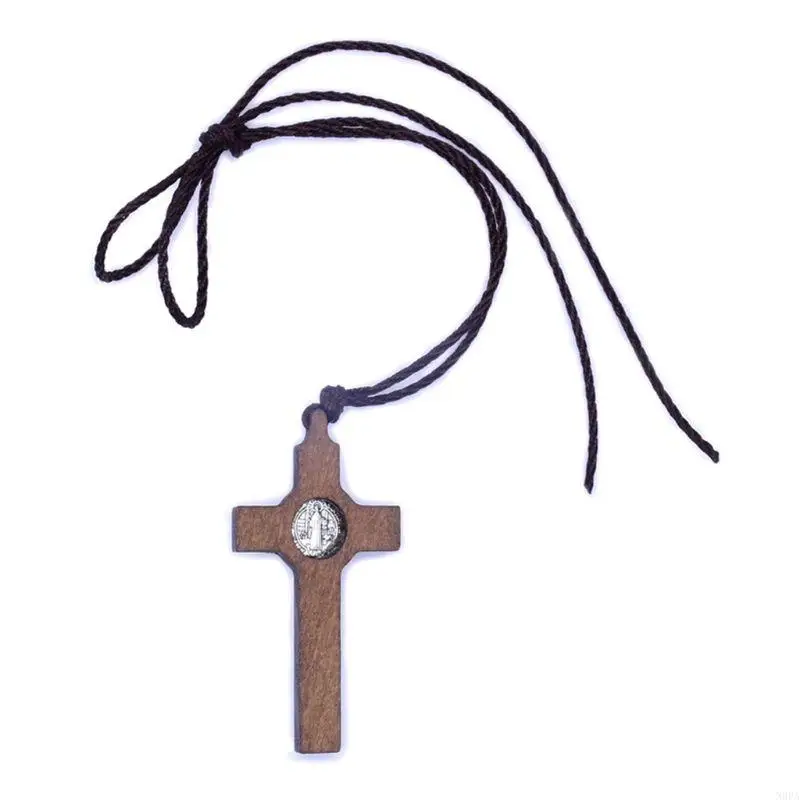 N0PA Retro Ježiš pre krížový náhrdelník kovový prívesok kresťanské umelecké remeslá Dodávky pre domáci kostol rituálny obrad nosenie