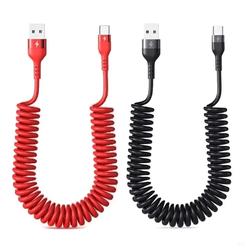 N3UC odolný kábel USB typu C 5A Rýchle nabíjacie kábel