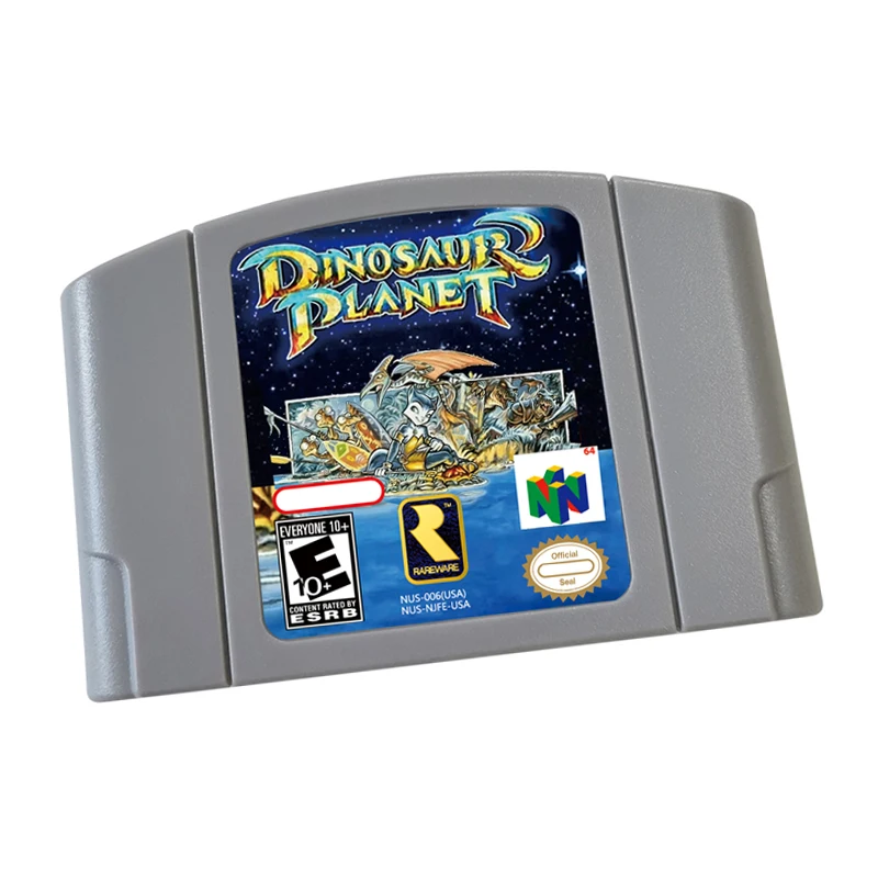 N64 Game Card Console Console USA Verzia Dinosaur Planet