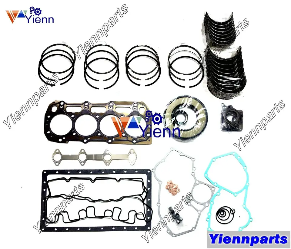 N844 N844L N844T N844LT-C RE-RING KIT PRE SHIBIBAURA DIESEL TRACTOR TRACTOR New Holland 1920 Boomer 3040 CASE-IH D40 DX40