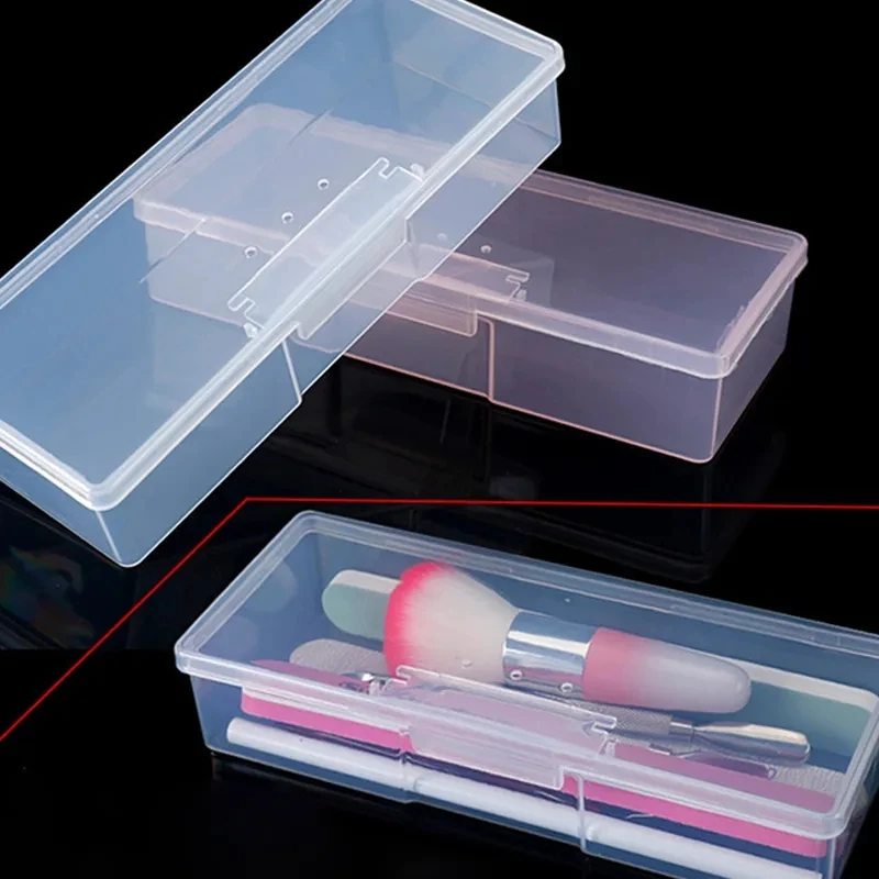Na nechty Storage Box na nechty Príslušenstvo Organizátor Plastová nádoba na nechty na nechty Keh
