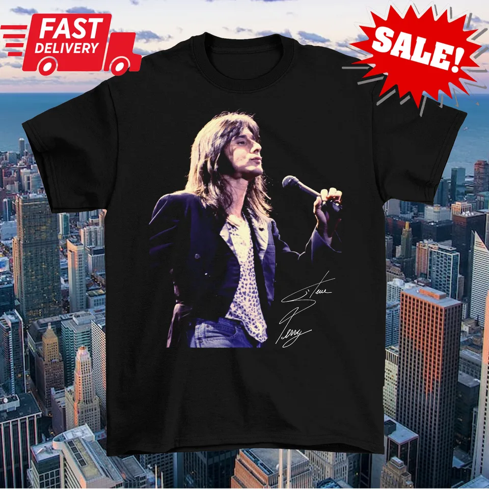 Na pamiatku podpisu Steve Perry Tirlk Classic Black Unisex S-5XL CC4325