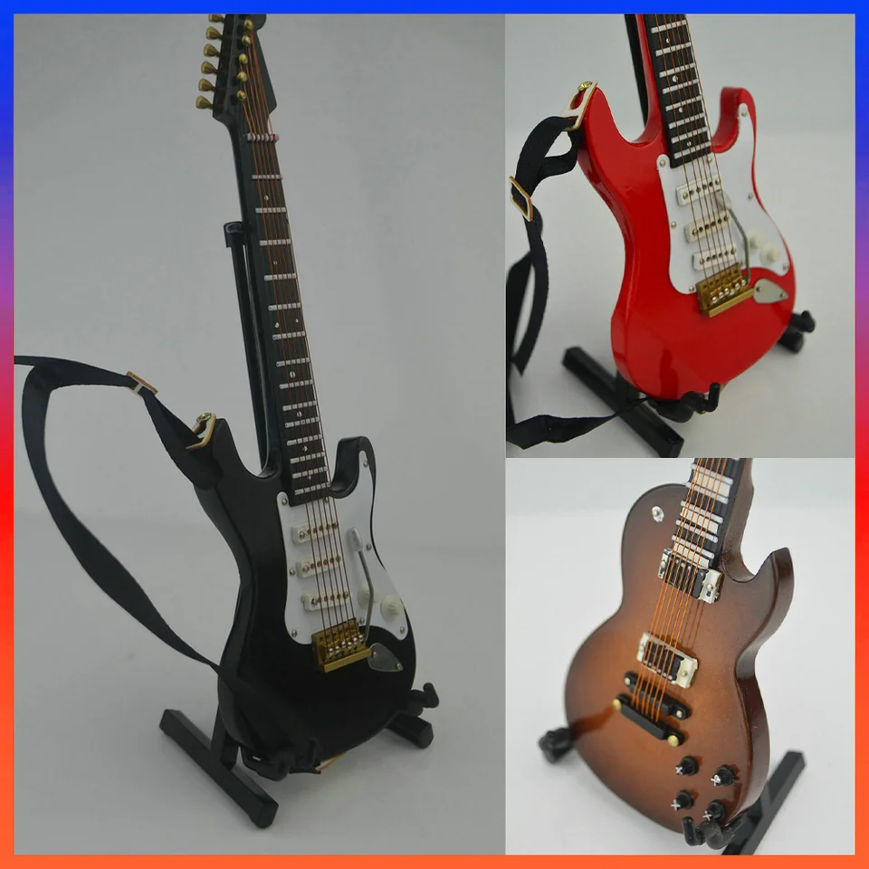 Na sklade 1/6 Soldier Accessories Mini Electric Guitar Scene Ress pre 12 -palcové akčné figúrky zberné hračky Darčeky