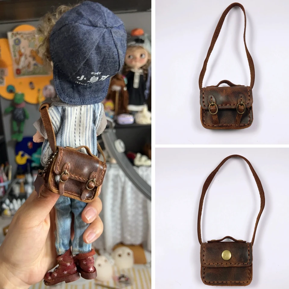 (na sklade) 1pcs Cast Fashion Miniature BJD Ramer Bag za 1/6 BJD Blyth, OB24, OB22 Doll Duzdovcov