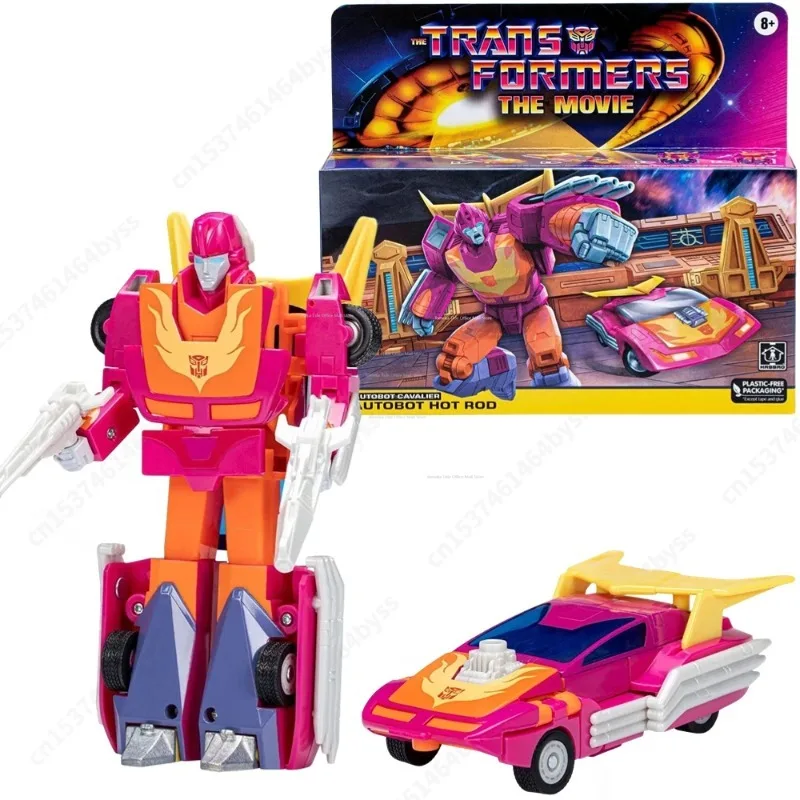 Na sklade [48 hodín prepravy] Transformovaná hračka retro TF1986 Movie G1 Knight Hot Rod Walmart Action Figure Collection Gift