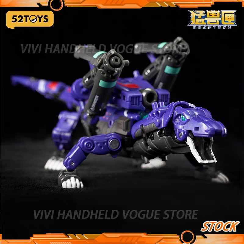 Na sklade 52Toys Beastbox BB-66 Komodo Dragon Cube Model hračky Kommando Commando Lizard Animal Deformation Toy